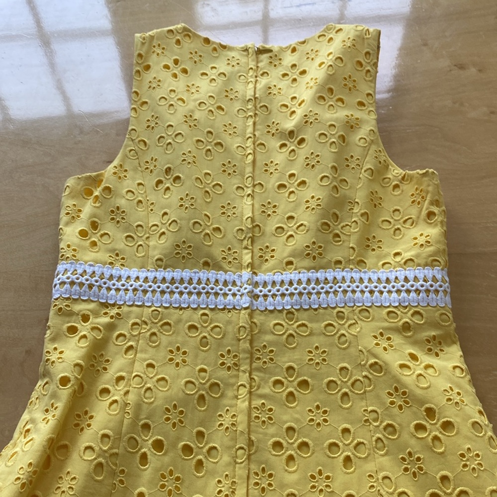 Lilly Pulitzer Yellow Eyelet Dress - Picture 5 of 6